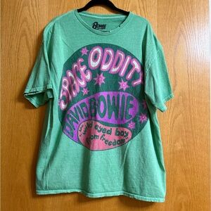 David Bowie Oversized Graphic Tee